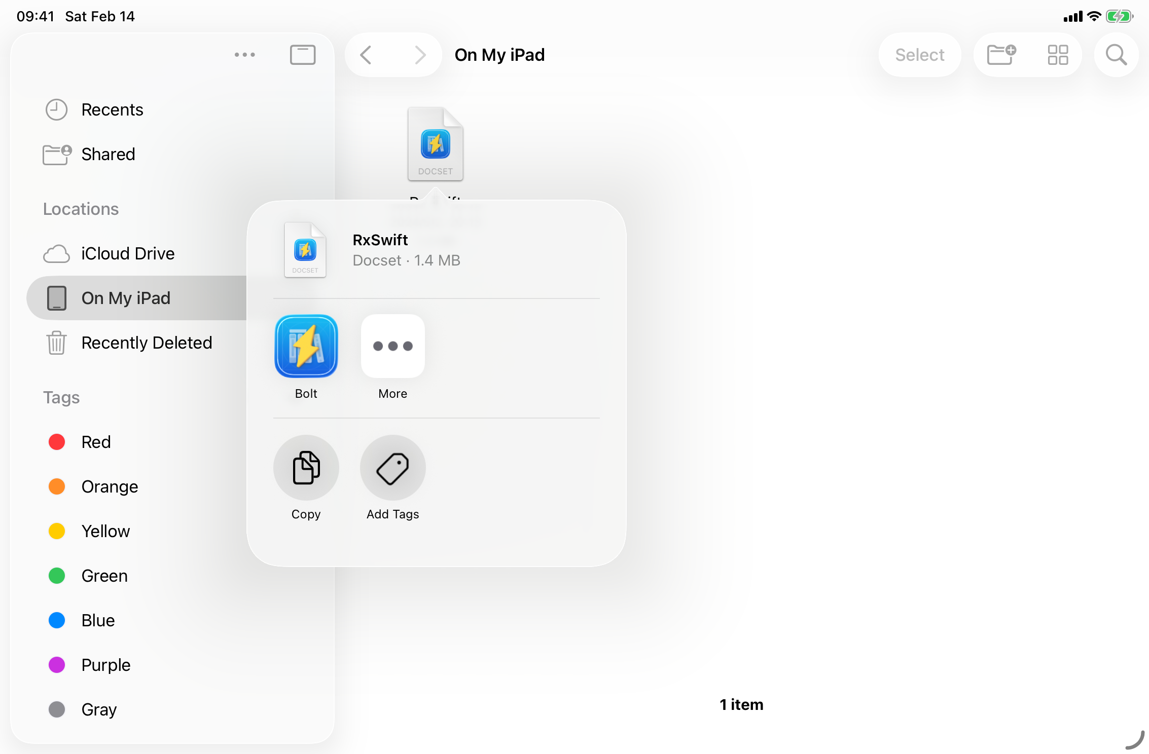Import Docset From Files